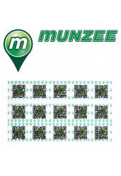Micro Generic Munzee Stickers (25, 50 or 100 Pack)